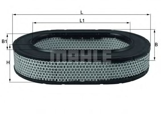 Элемент воздушного фильтра Mahle Original LX86 цена, от 31.33 USD